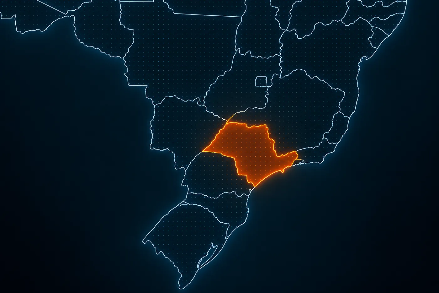 Área de atuação — estado de São Paulo